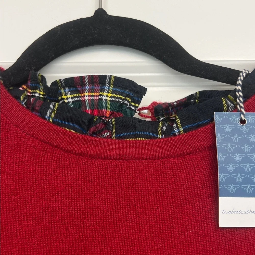 NWT Classic Red Tartan Sweater 🎄 - Picture 3 of 6